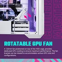 Cooler Master HAF 500 (ATX) Cabinet (Black) overview 5