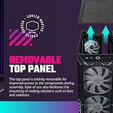 Cooler Master HAF 500 (ATX) Cabinet (Black) overview 8