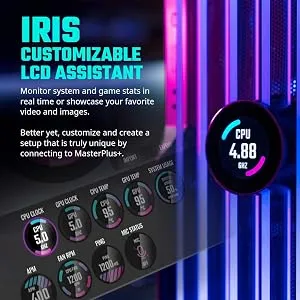 Cooler Master HAF 700 EVO ARGB (E-ATX) Cabinet (Titanium Grey) overview 2