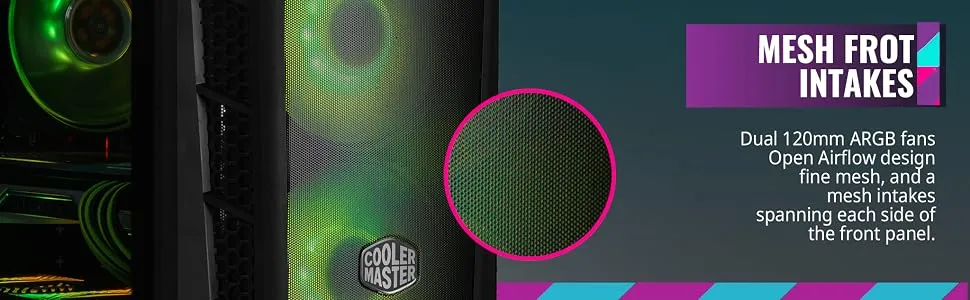 Cooler Master MasterBox MB311L ARGB Cabinet (Black) overview 4