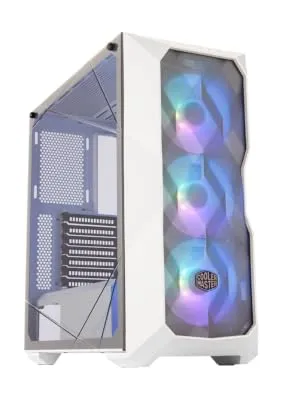 Cooler Master MasterBox TD500 Mesh Cabinet (White) overview 2