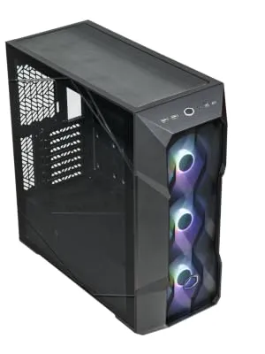 Cooler Master MasterBox TD500 Mesh V2 ARGB (E-ATX) Mid Tower Cabinet (Black) overview 2