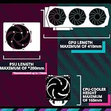 Cooler Master MasterBox TD500 Mesh V2 ARGB (E-ATX) Mid Tower Cabinet (Black) overview 7