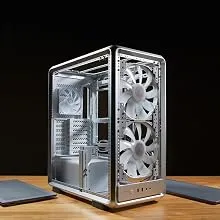Cooler Master MasterFrame 500 Mesh ARGB Silver E-ATX Mid Tower Case overview 10