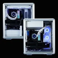 Cooler Master MasterFrame 500 Mesh ARGB Silver E-ATX Mid Tower Case overview 5