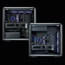 Cooler Master MasterFrame 600 E-ATX Mid Tower Case (Black) overview 5