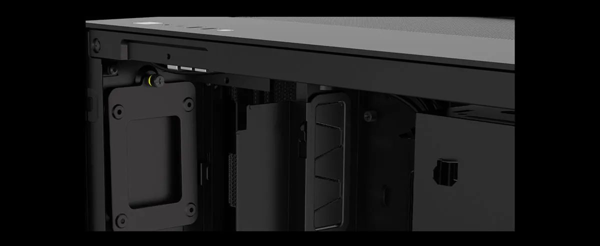 Corsair 2500D Airflow (M-ATX) Mid-Tower Cabinet (Black) overview 8