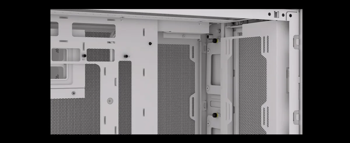 Corsair 2500D Airflow (M-ATX) Mid-Tower Cabinet (White) overview 7