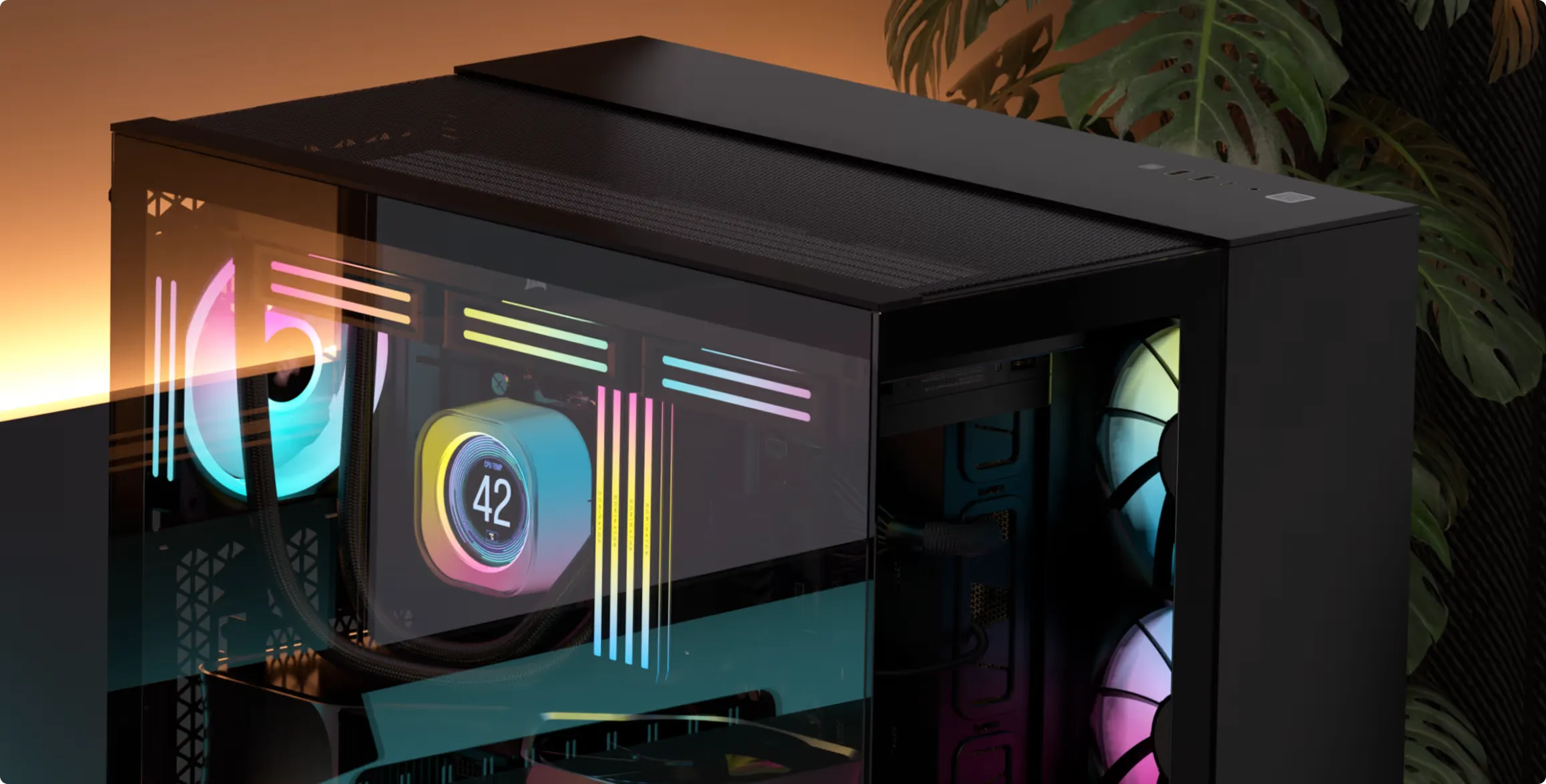 Corsair 2500X Airflow (M-ATX) Mid-Tower Cabinet (Black) overview 9