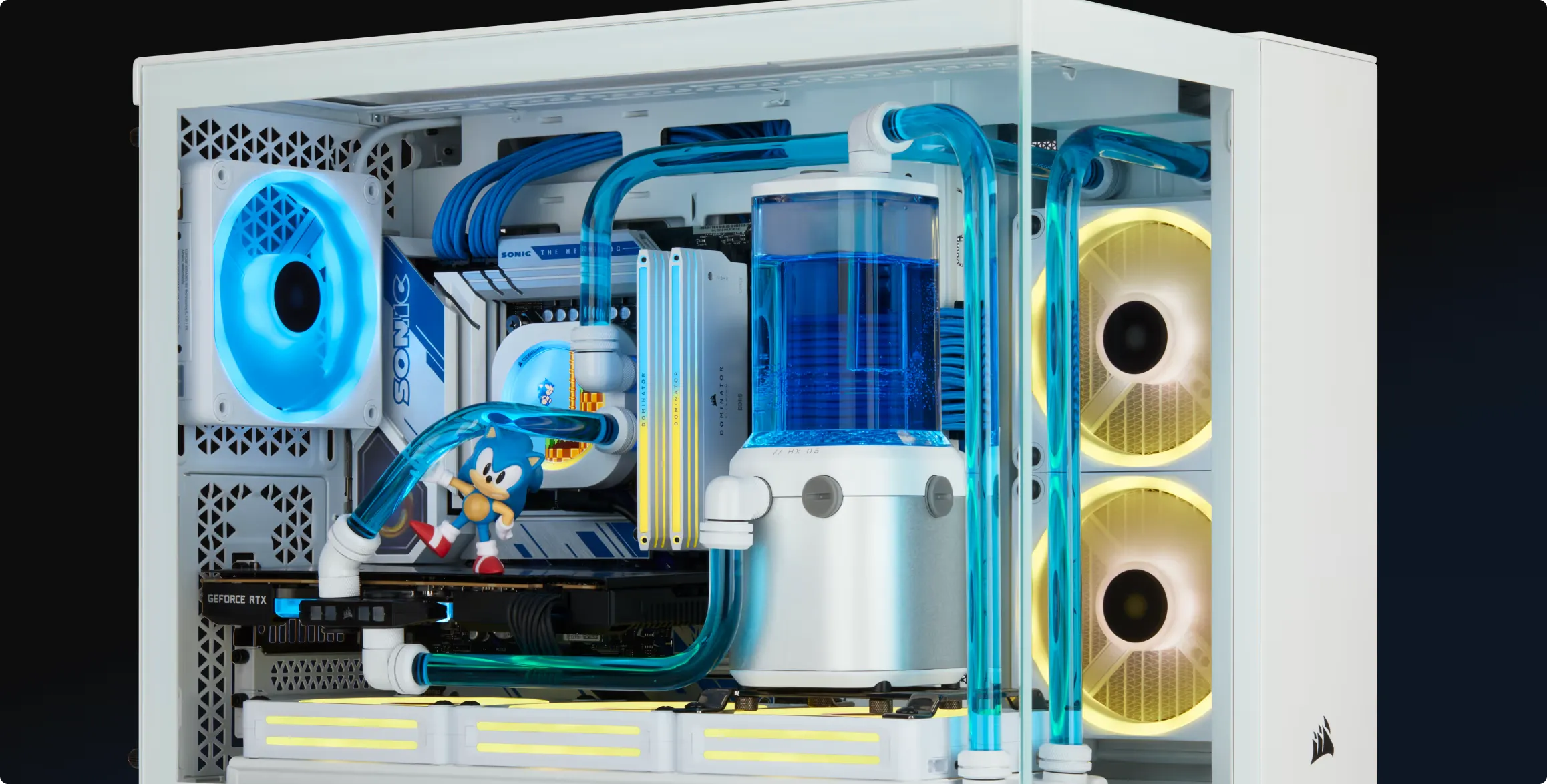 Corsair 2500X Airflow (M-ATX) Mid-Tower Cabinet (White) overview 6