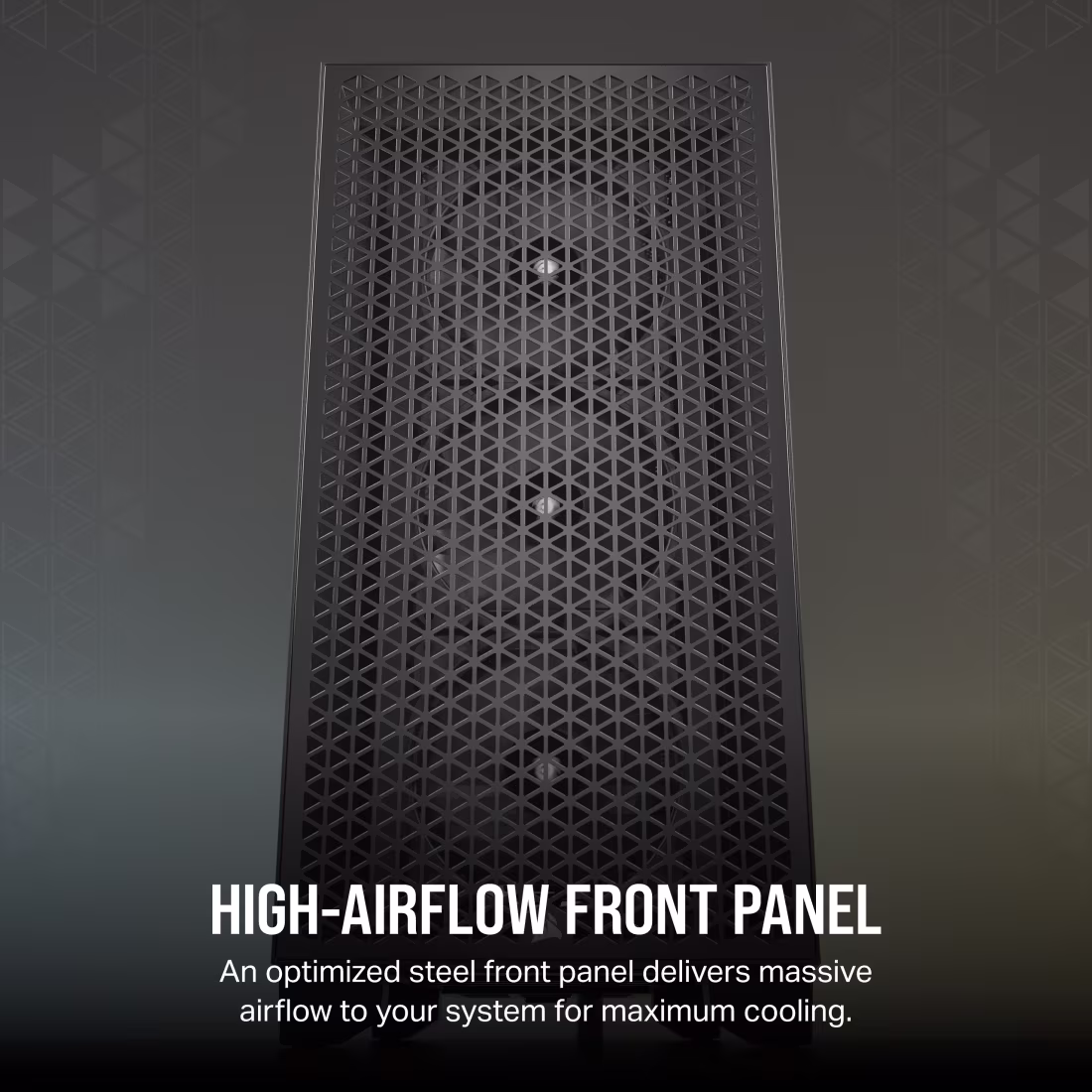 Corsair 3000D Airflow Mid-Tower (ATX) Cabinet (Black) overview 5