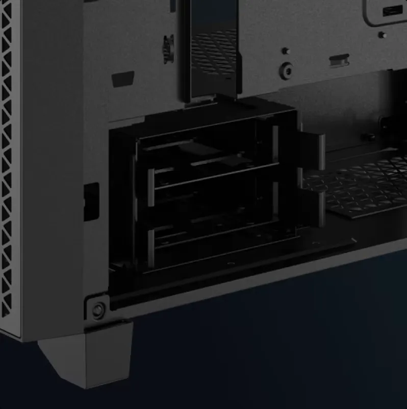 Corsair 3000D Airflow Mid-Tower (ATX) Cabinet (Black) overview 6