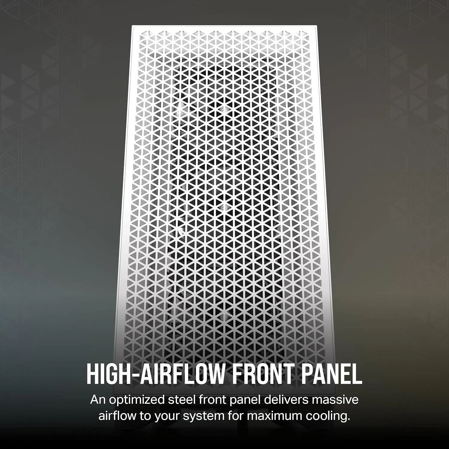 Corsair 3000D Airflow SI Edition (ATX) Mid Tower Cabinet (White) overview 1