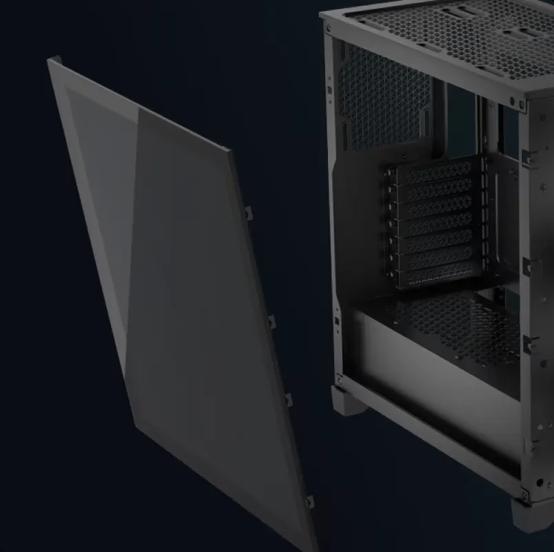 Corsair 3000D RGB Airflow Mid-Tower (ATX) Cabinet (Black) overview 6