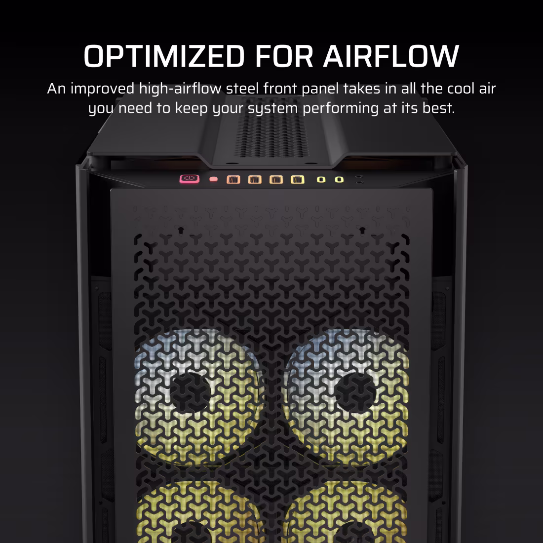 Corsair 9000D RGB Airflow Super Full-Tower Case (Black) overview 6