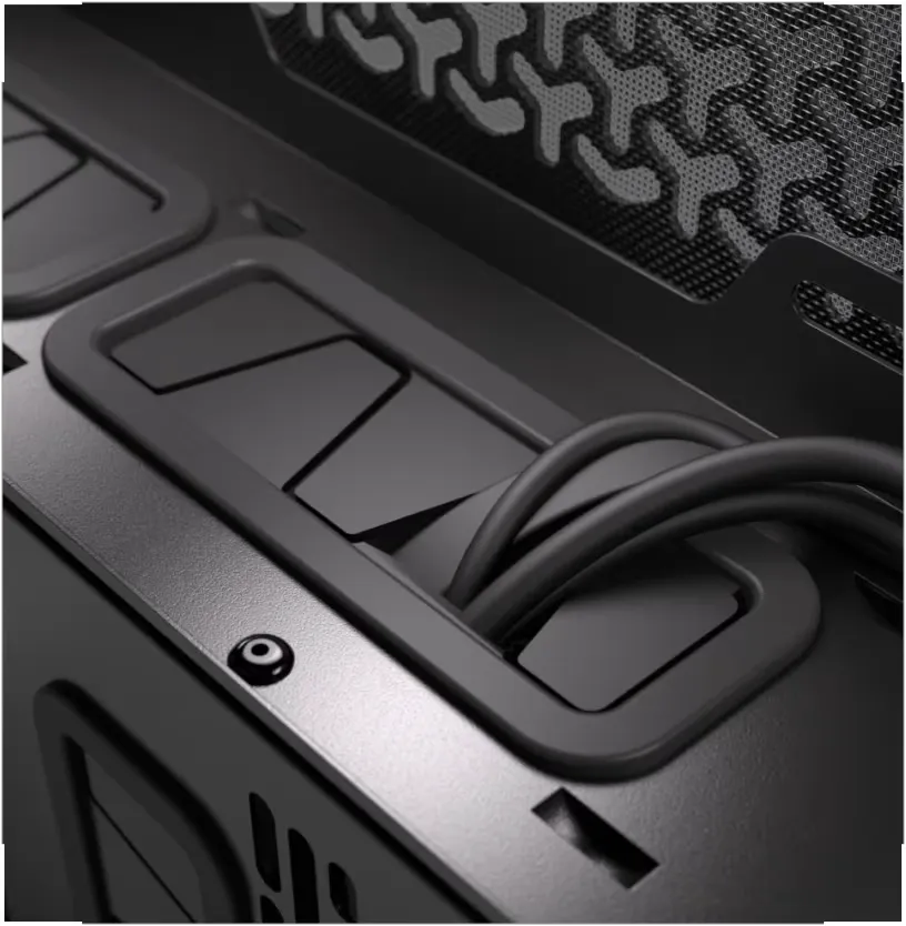 Corsair 9000D RGB Airflow Super Full-Tower Case (Black) overview 9