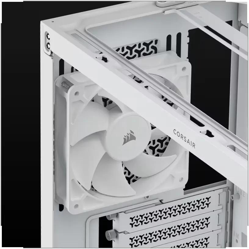 Corsair FRAME 4000D WOOD RS Modular Mid-Tower PC Case (White/Oak) overview 2