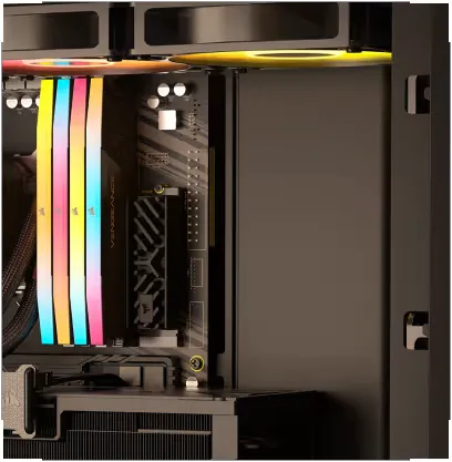 Corsair FRAME 4000X RS Mid-Tower PC Case (Black) overview 2