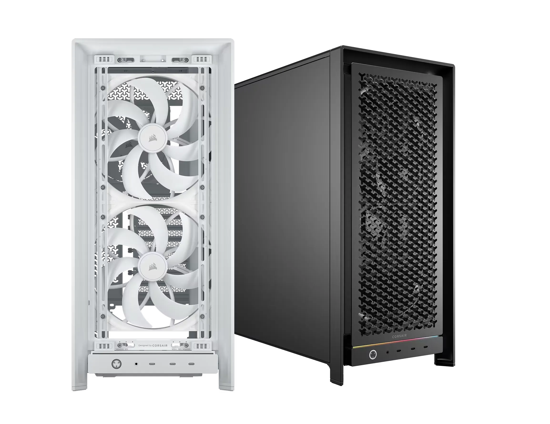 Corsair FRAME 5000D E-ATX WORKSTATION Modular Mid-Tower PC Case (Black) overview 2