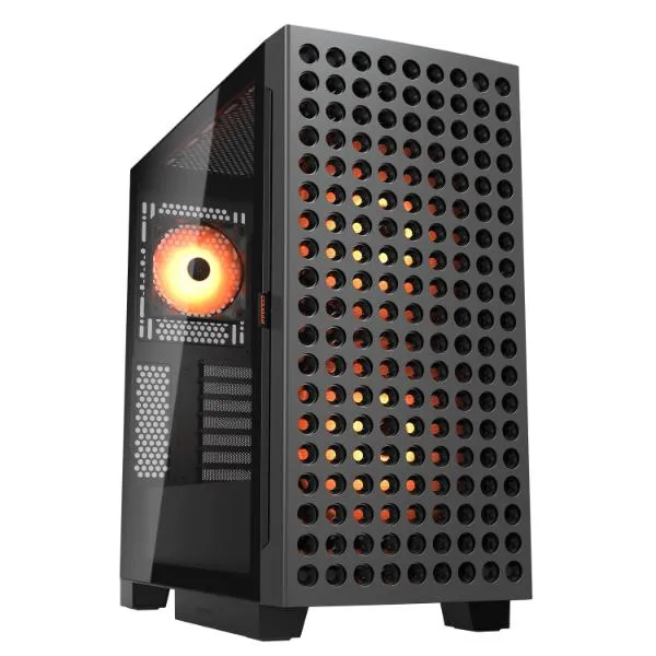 Cougar Airface Eco RGB Mid Tower - Black