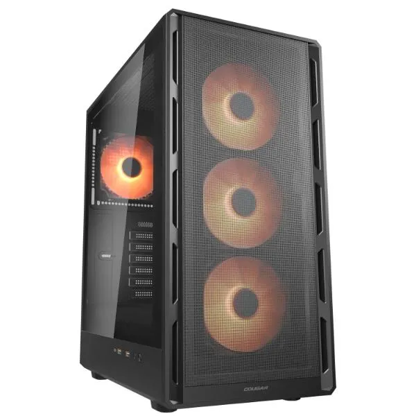 Cougar Airface Pure Pro Mid Tower Cabinet - Black