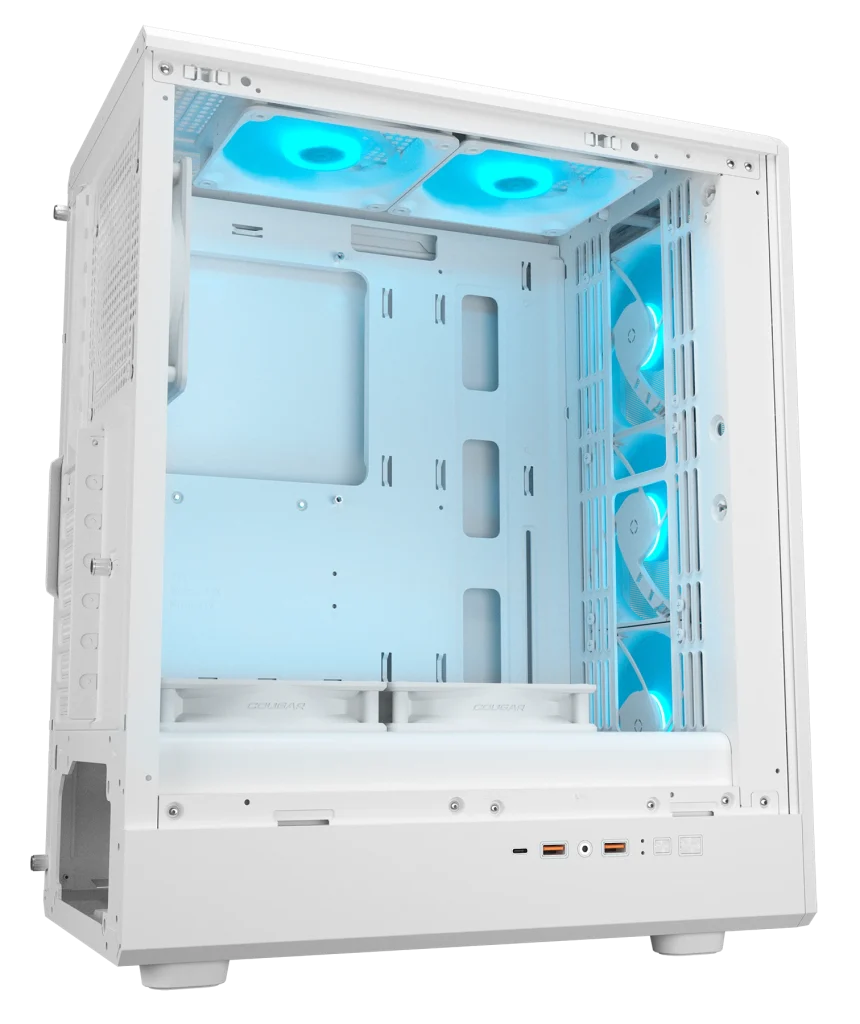 Cougar Airface Pure Pro Mid Tower Cabinet - White overview 3