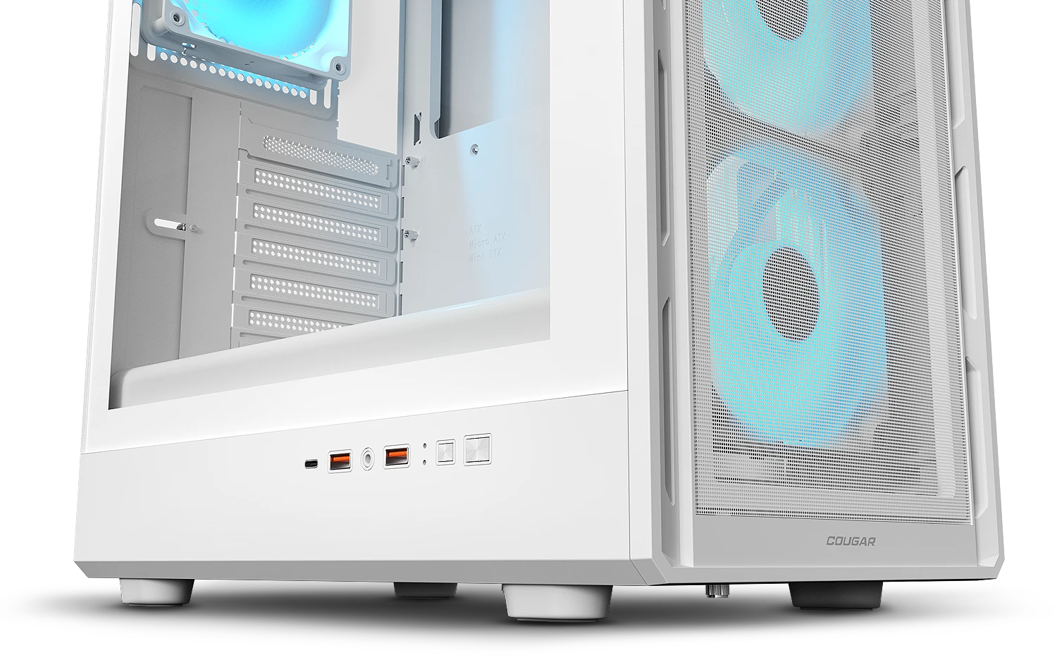 Cougar Airface Pure Pro Mid Tower Cabinet - White overview 6