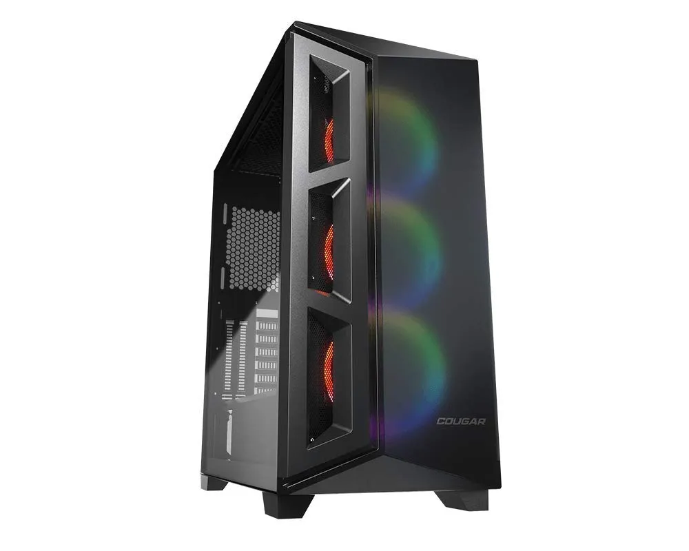 Cougar Darkblader X5 E-Atx Mid Tower Cabinet (Black) overview 1
