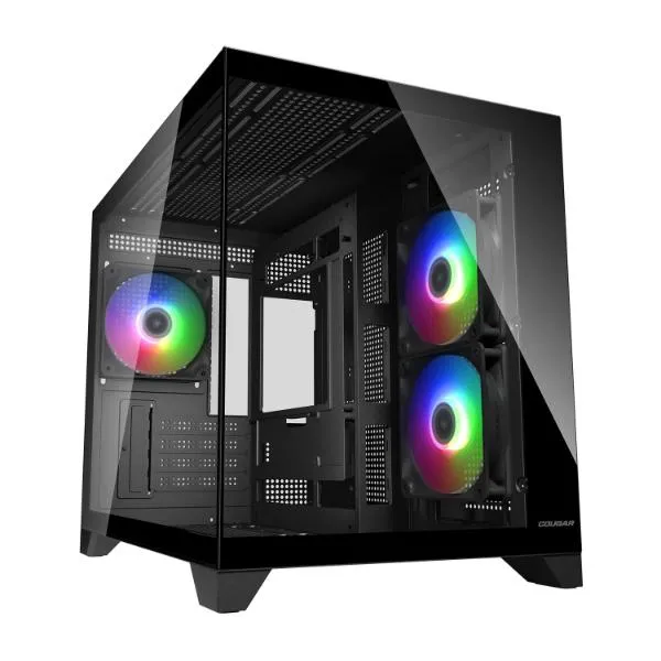 Cougar FV150 Mini RGB Mini Tower Cabinet - Black