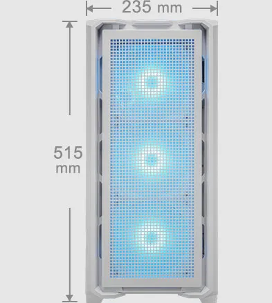 Cougar MX600 RGB Full Tower Cabinet (Black) overview 23