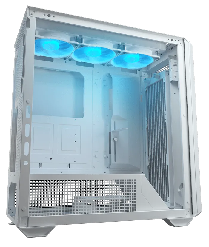 Cougar MX600 RGB Full Tower Cabinet (White) overview 9