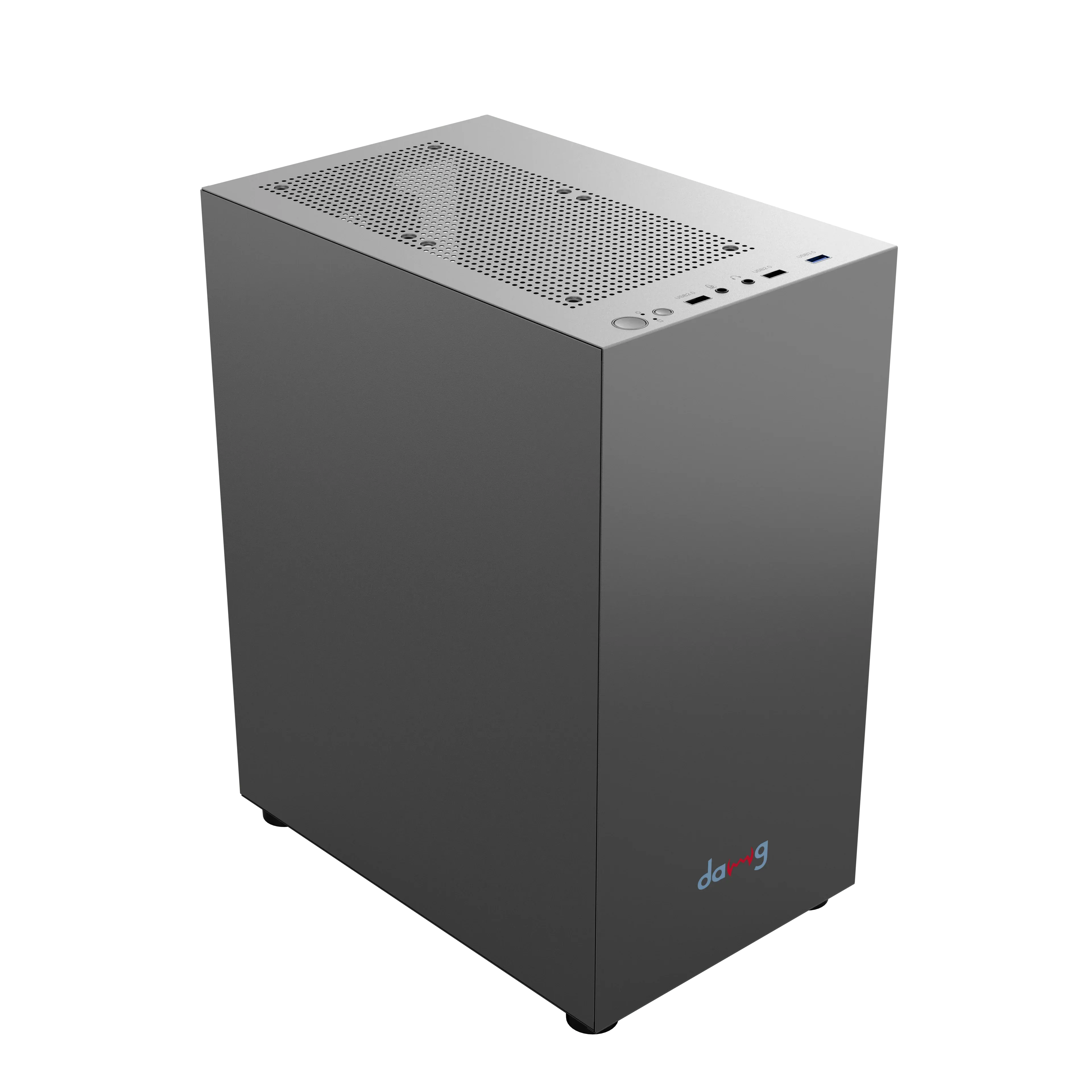 Dawg V 110 M-ATX Mini Tower Case Grey overview 1