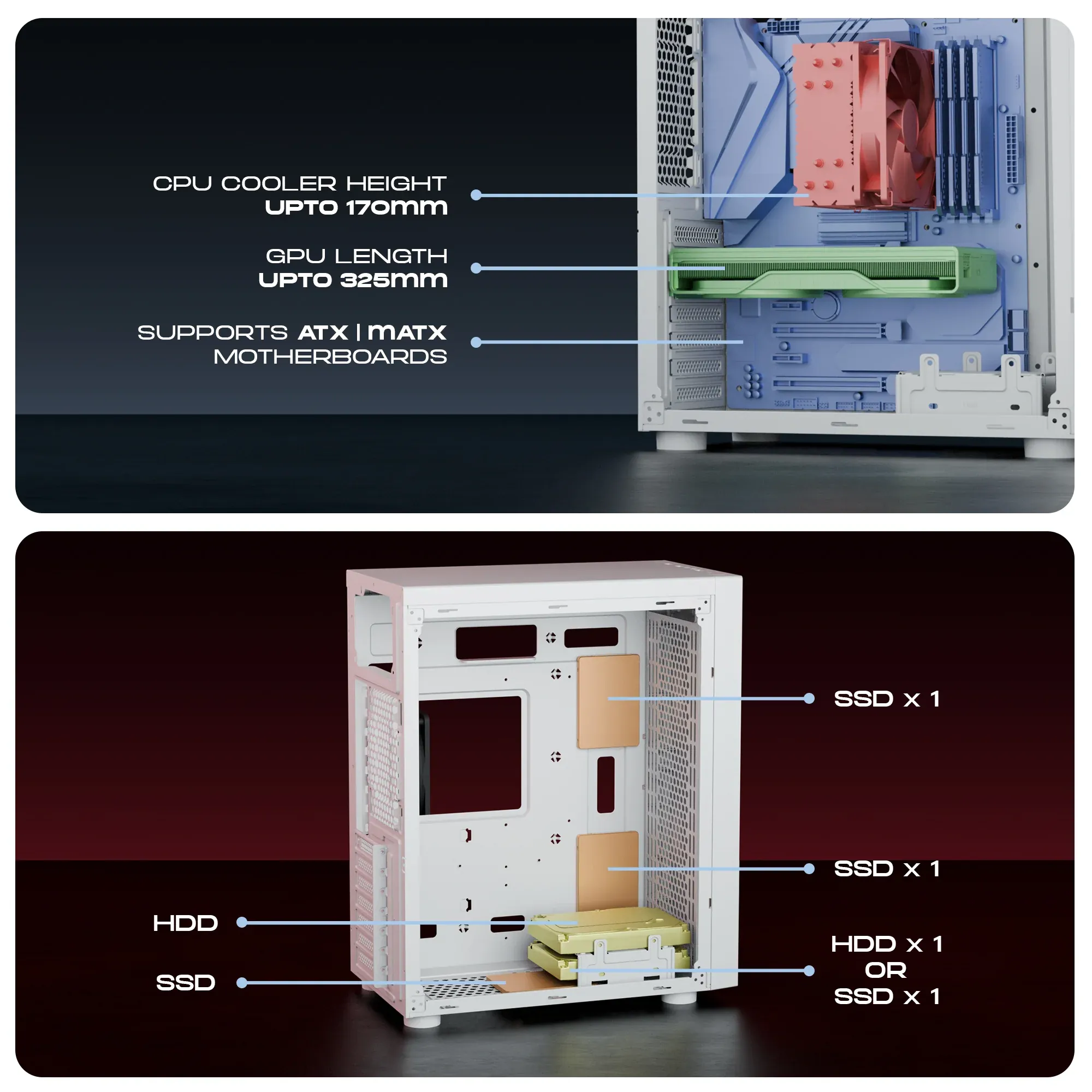 Dawg V 211 ATX Mid Tower Case overview 5