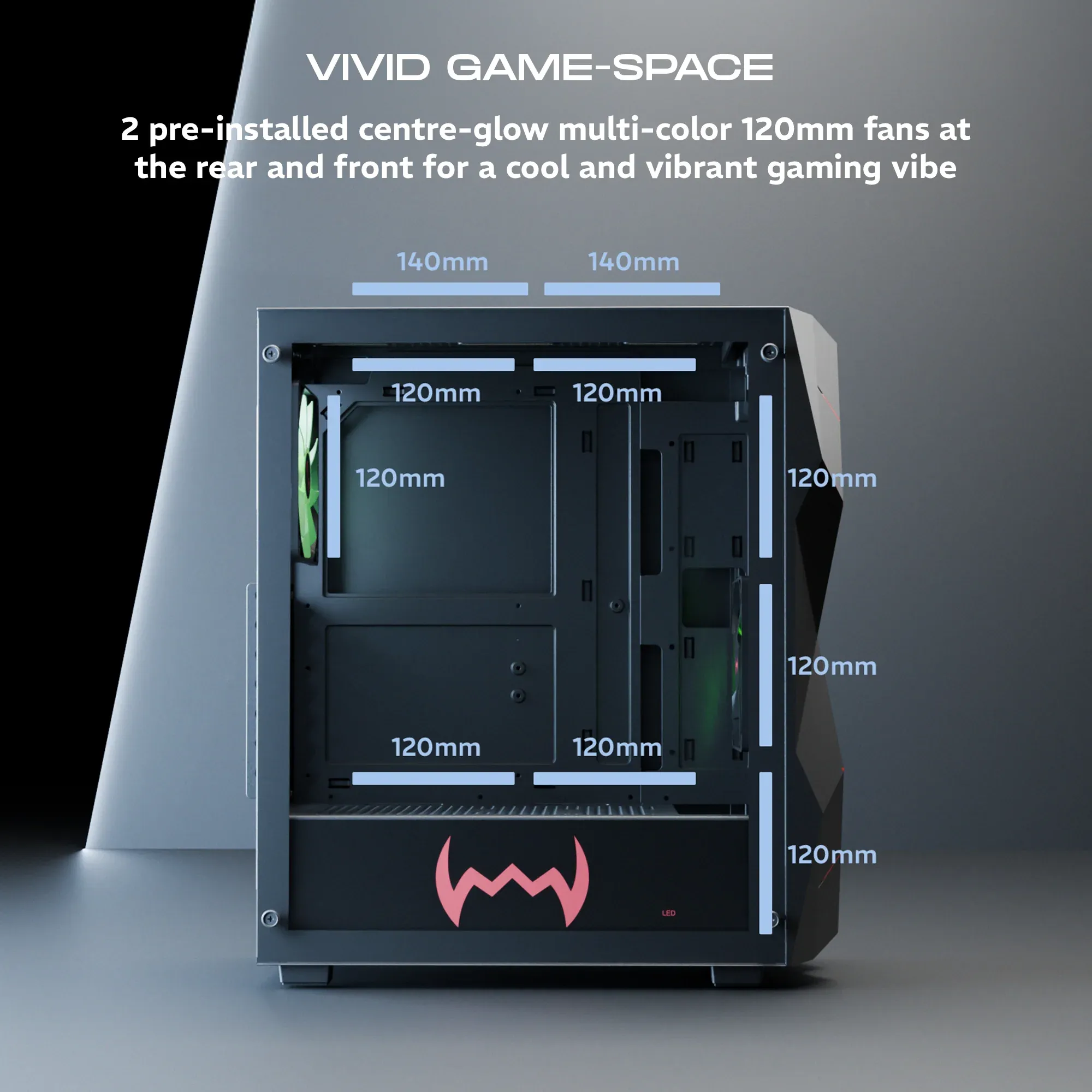 Dawg V 240 ATX Mid Tower Case overview 2
