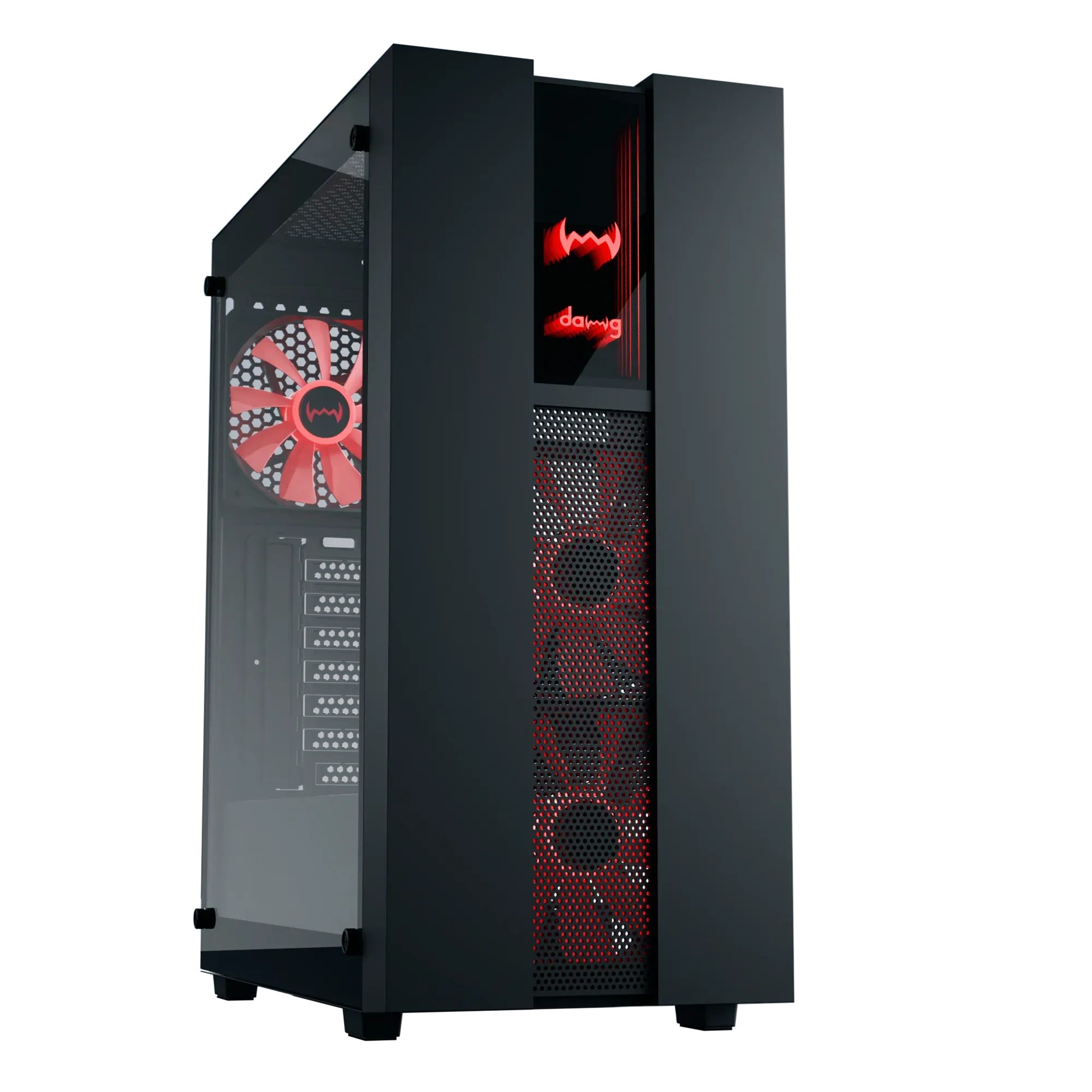 Dawg V 350 M-ATX Mid Tower Case overview 1