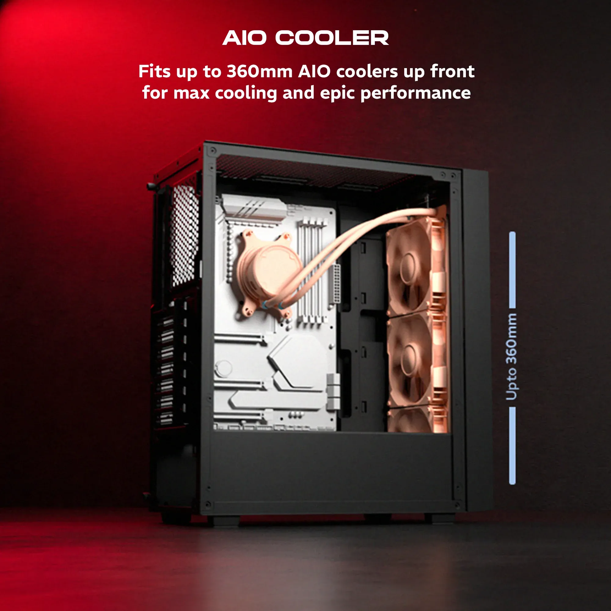 Dawg V 350 M-ATX Mid Tower Case overview 4