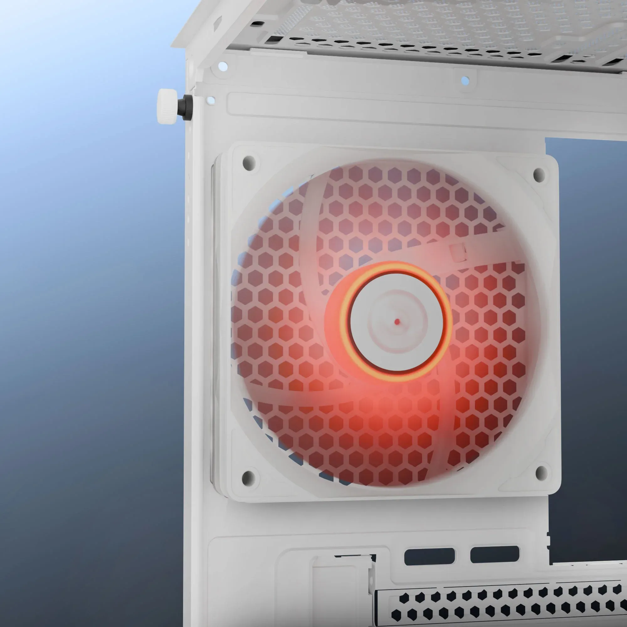 Dawg X 430 ARGB ATX Mid Tower Case - White overview 7