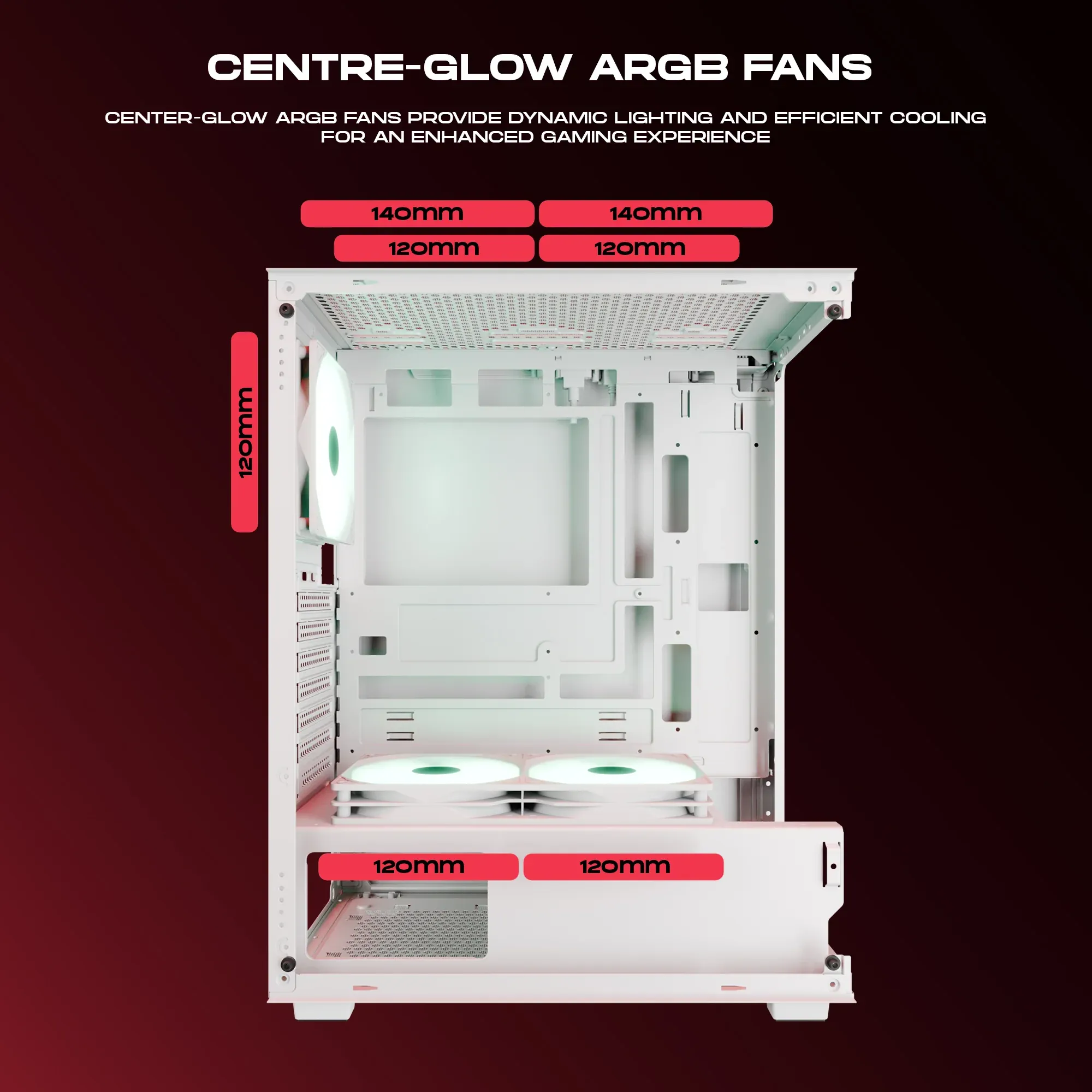 Dawg X 430 ARGB ATX Mid Tower Case overview 4