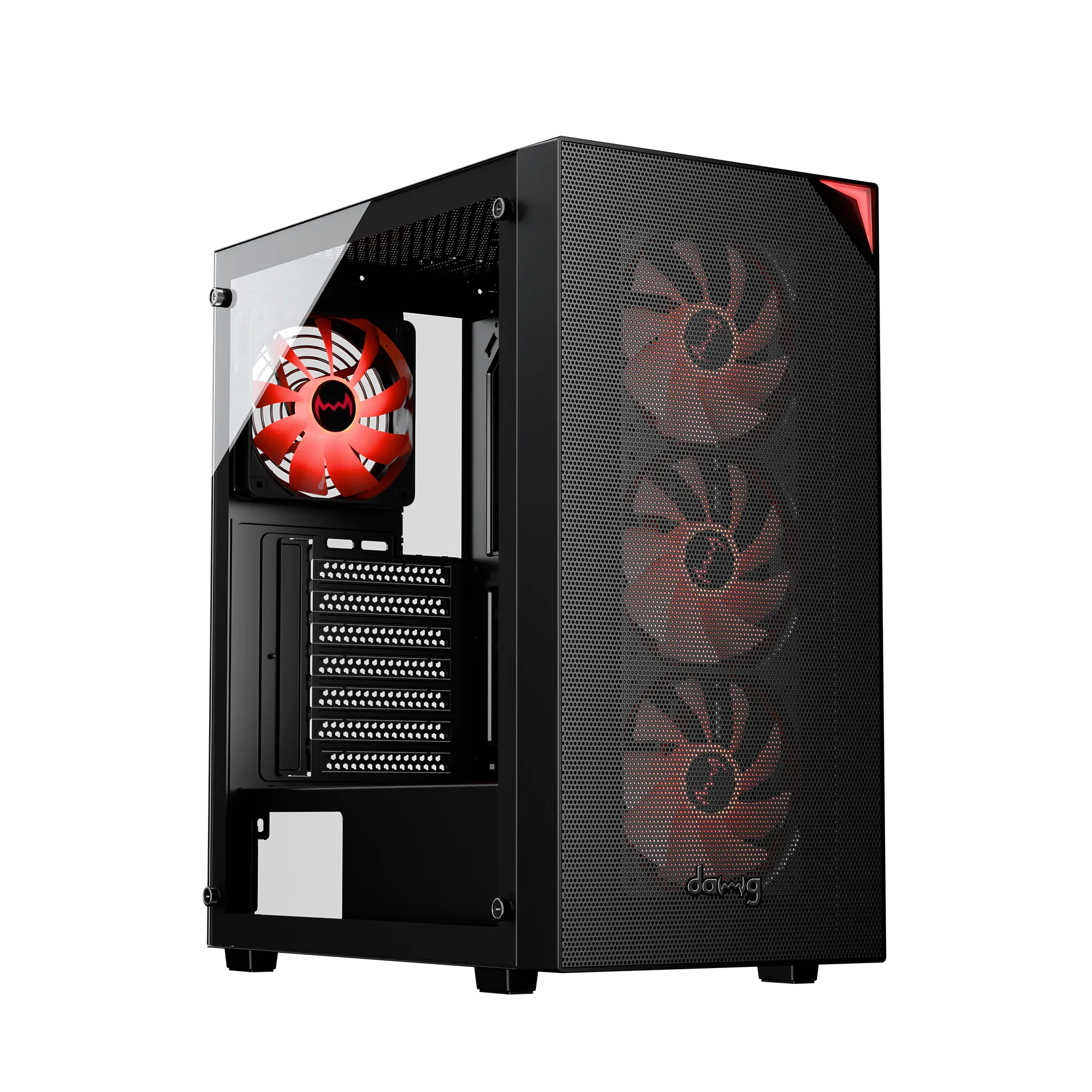 Dawg X 440 ARGB ATX Mid Tower Case overview 1