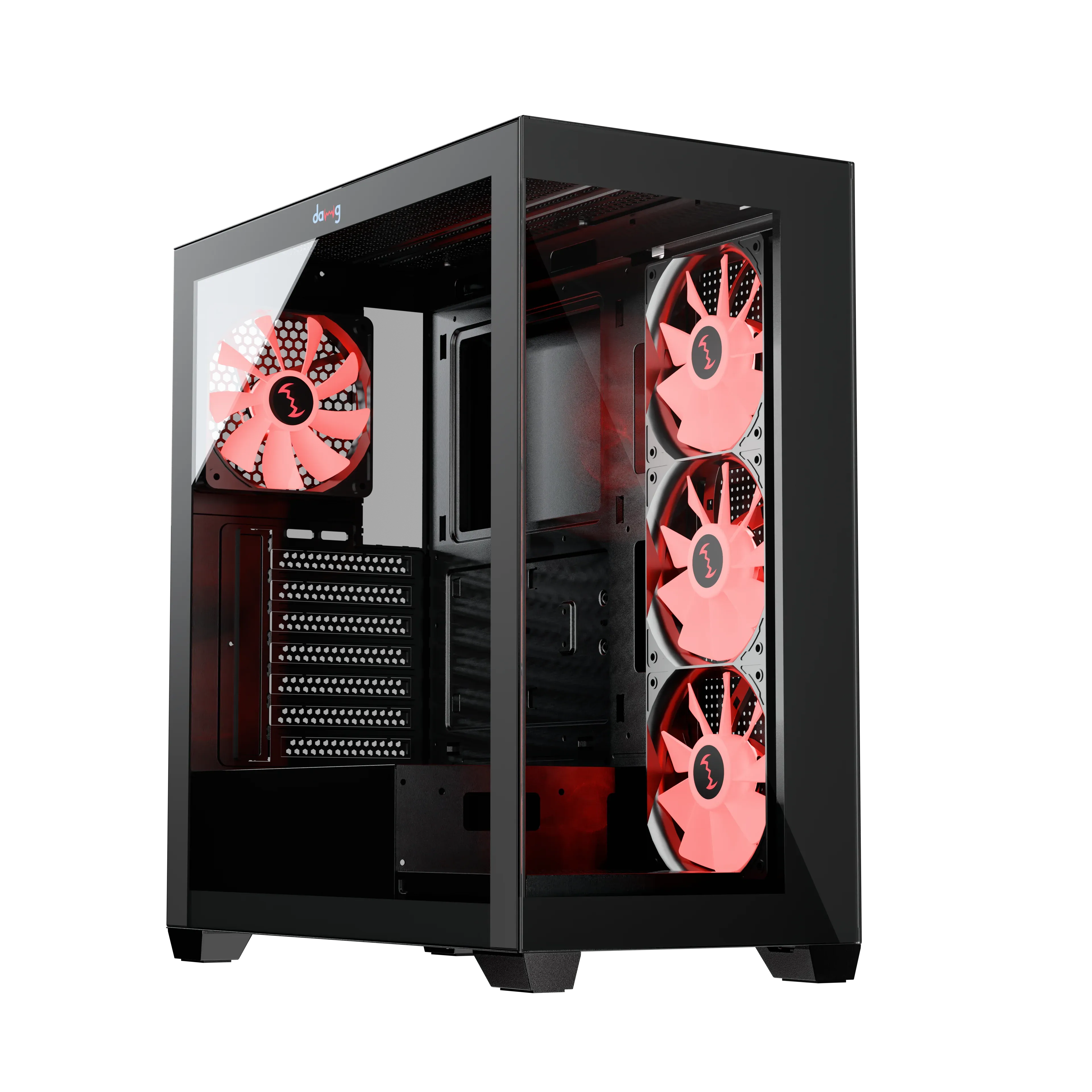 Dawg X 520 ARGB ATX Mid Tower Case overview 1