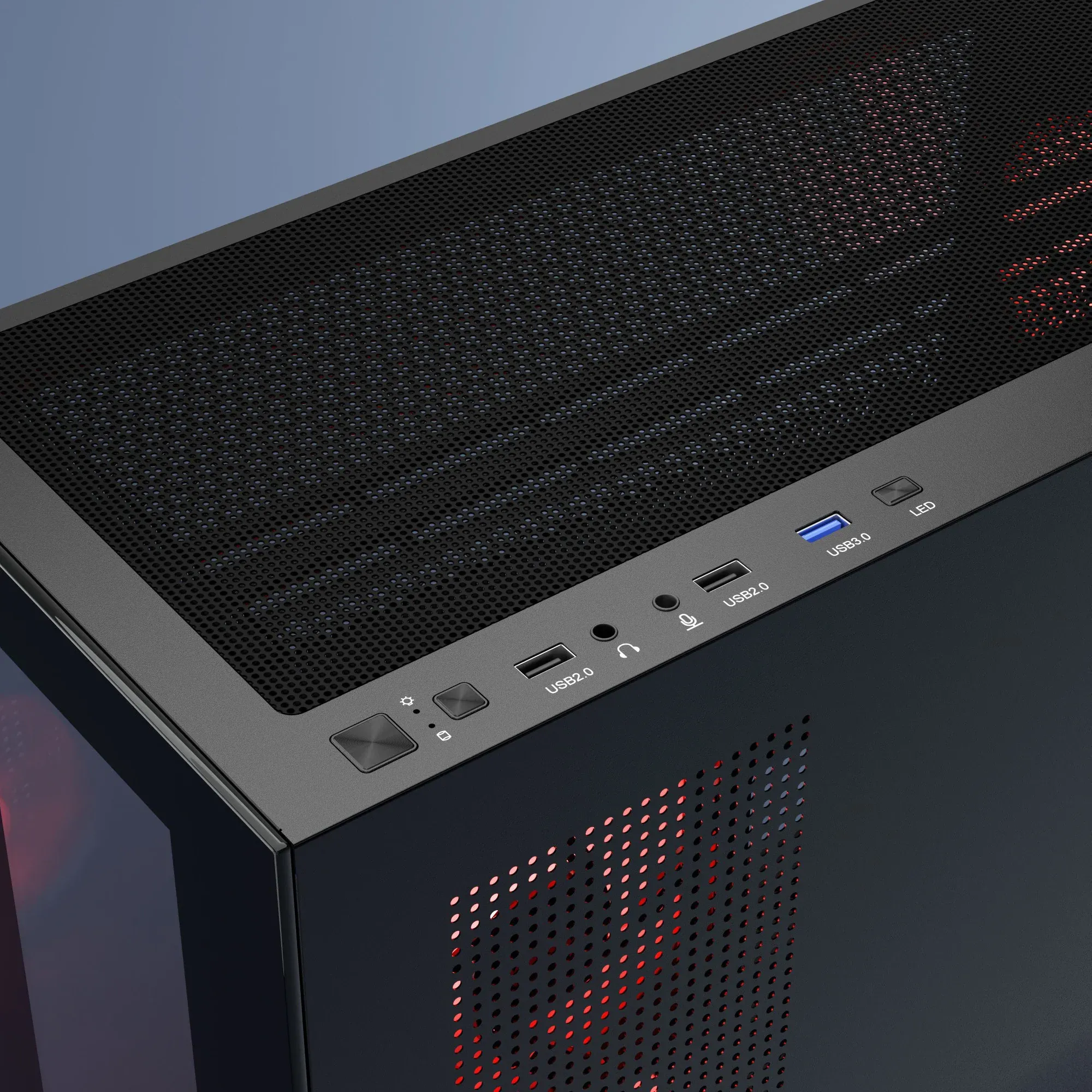 Dawg X 520 ARGB ATX Mid Tower Case overview 6
