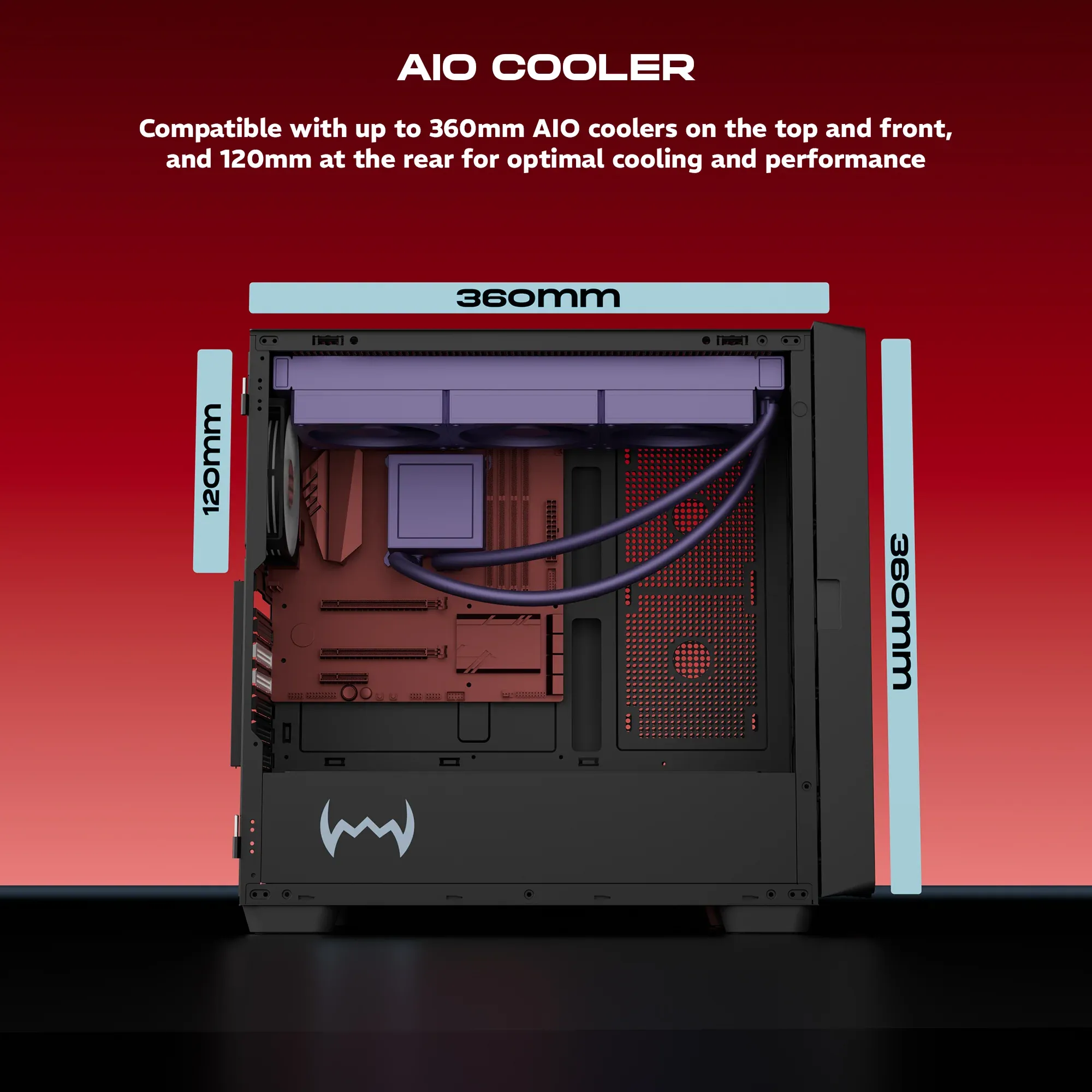 Dawg Y 804 Mid Tower ATX Cabinet overview 3