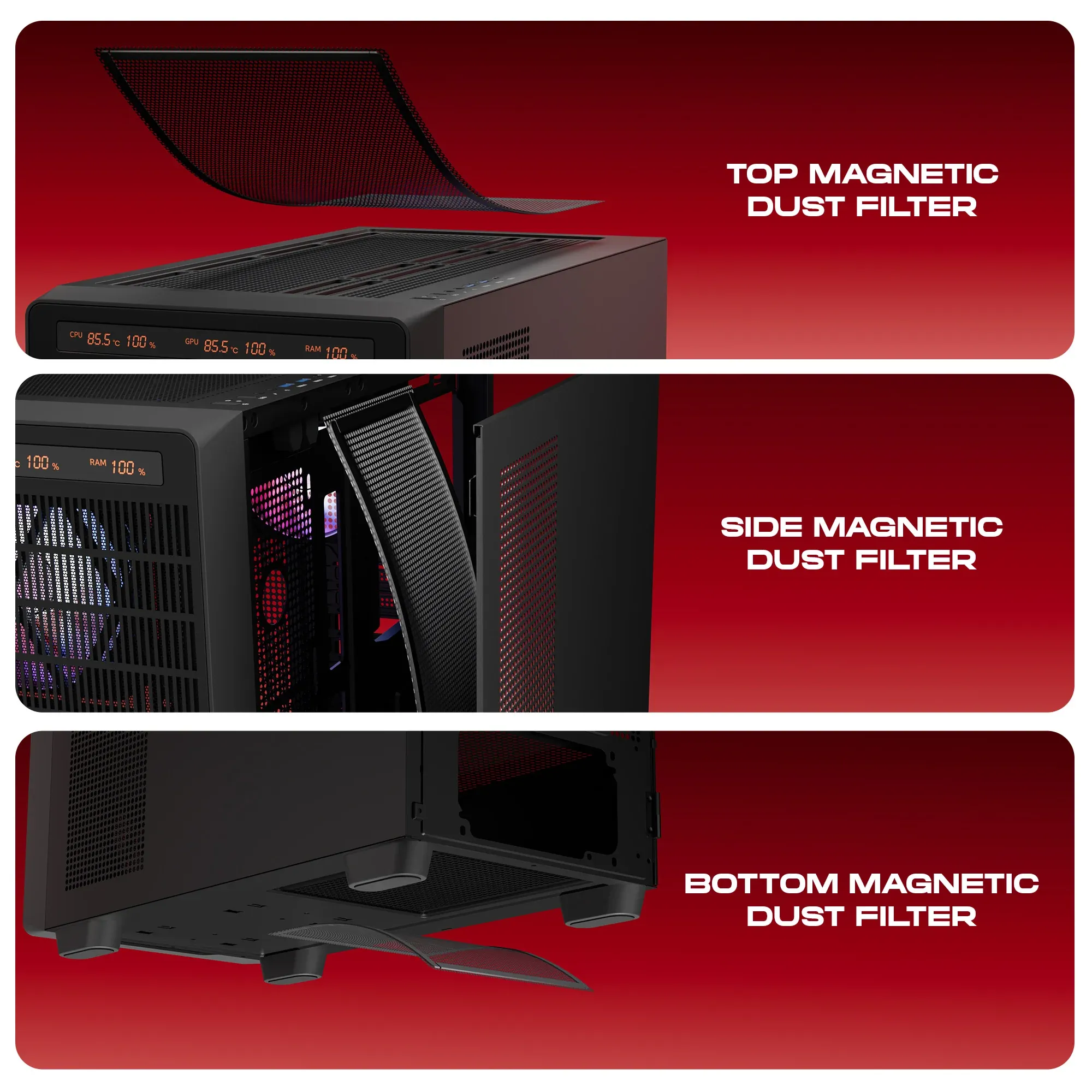 Dawg Y 804 Mid Tower ATX Cabinet overview 7