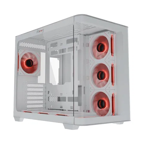 Dawg Y 820 ARGB ATX Mid Tower Case - White