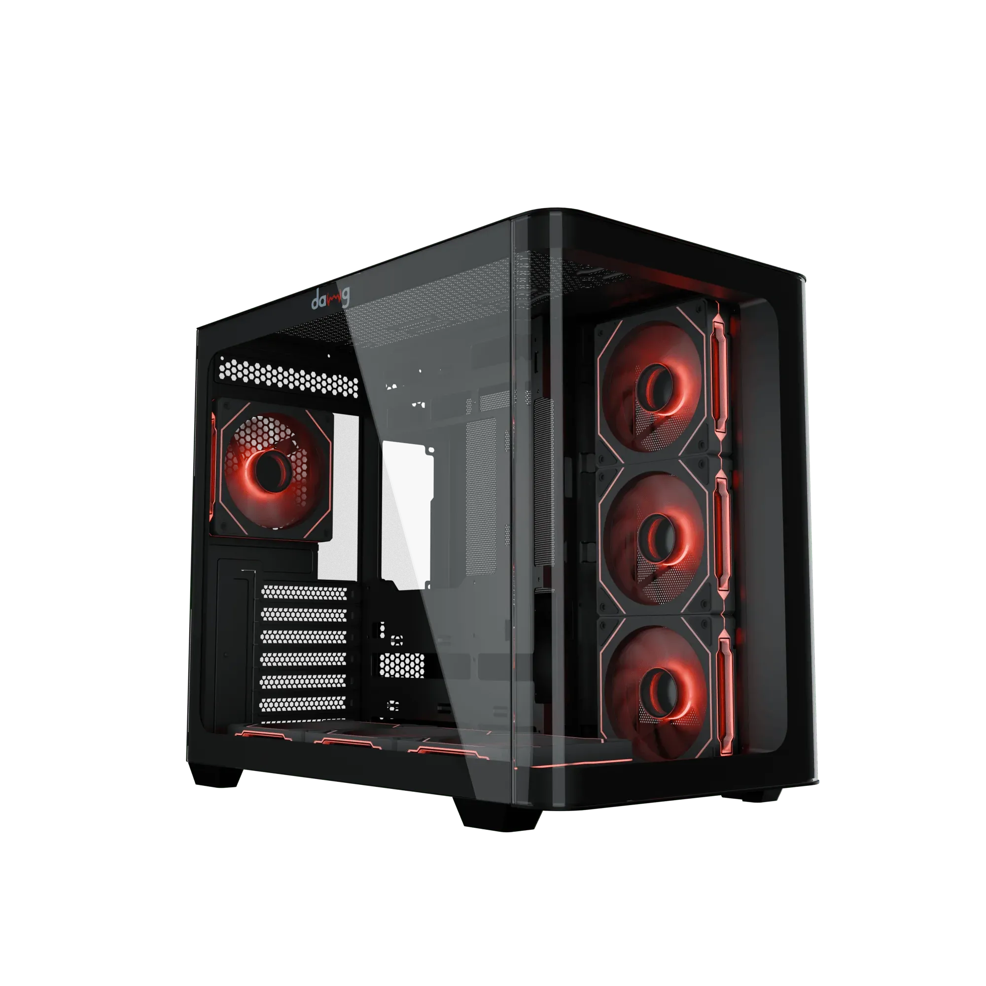 Dawg Y 820 ARGB ATX Mid Tower Case overview 1