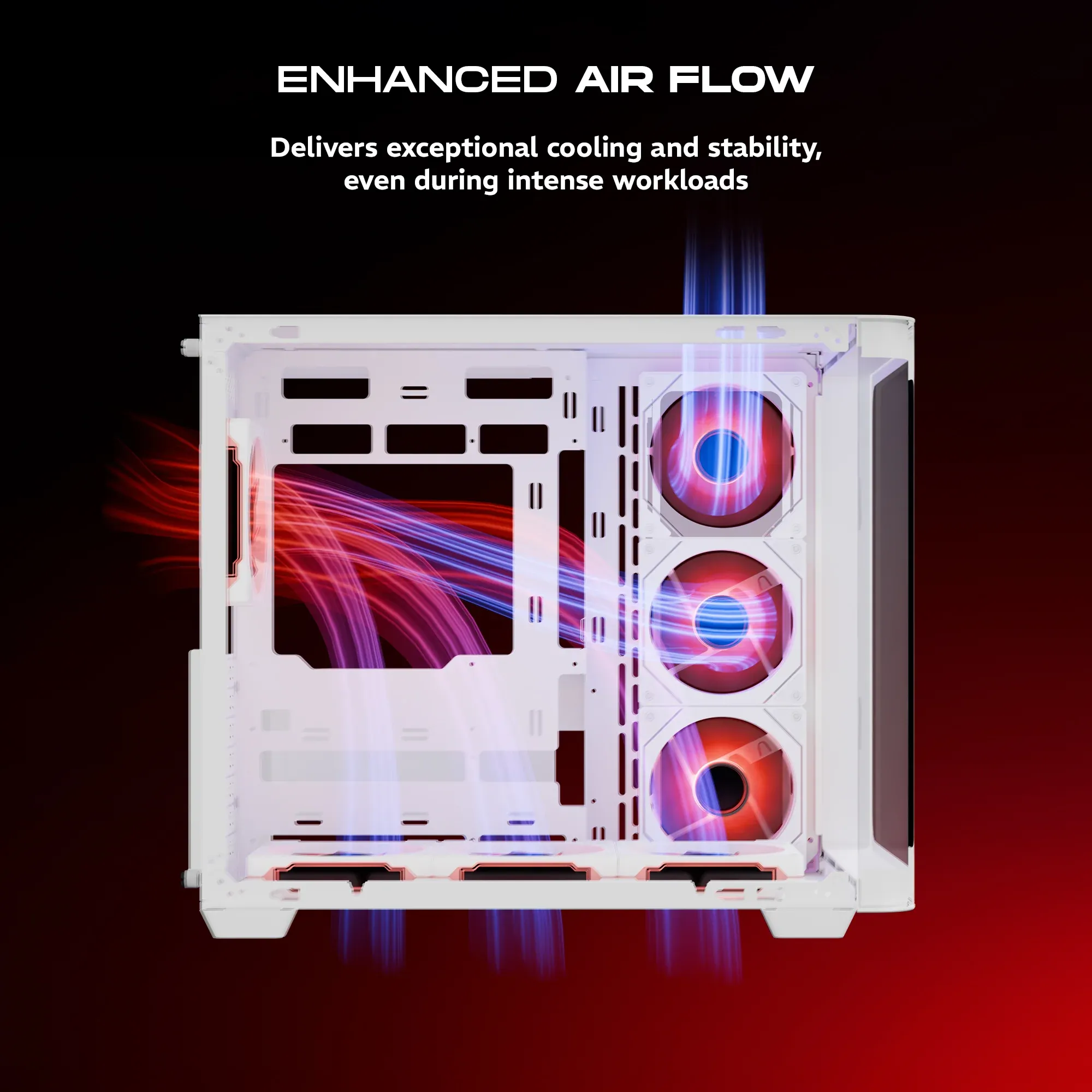Dawg Y 820 ARGB ATX Mid Tower Case overview 3