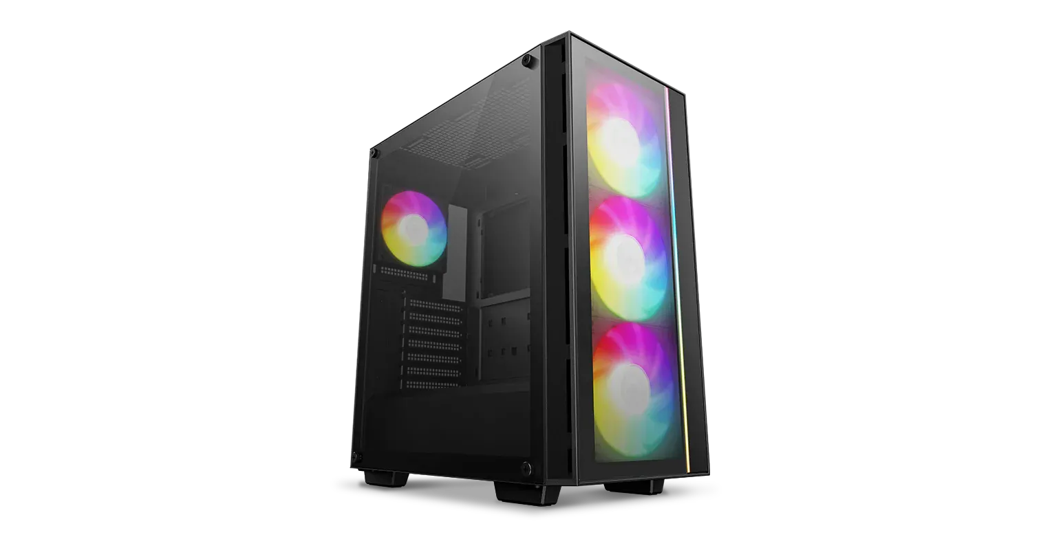 DeepCool MATREXX 55 V4 (ATX) Mid Tower Cabinet (Black) overview 1