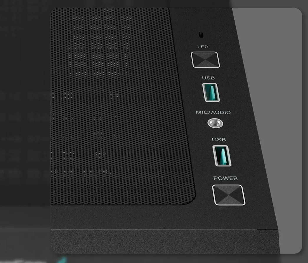 DeepCool MATREXX 55 V4 (ATX) Mid Tower Cabinet (Black) overview 5