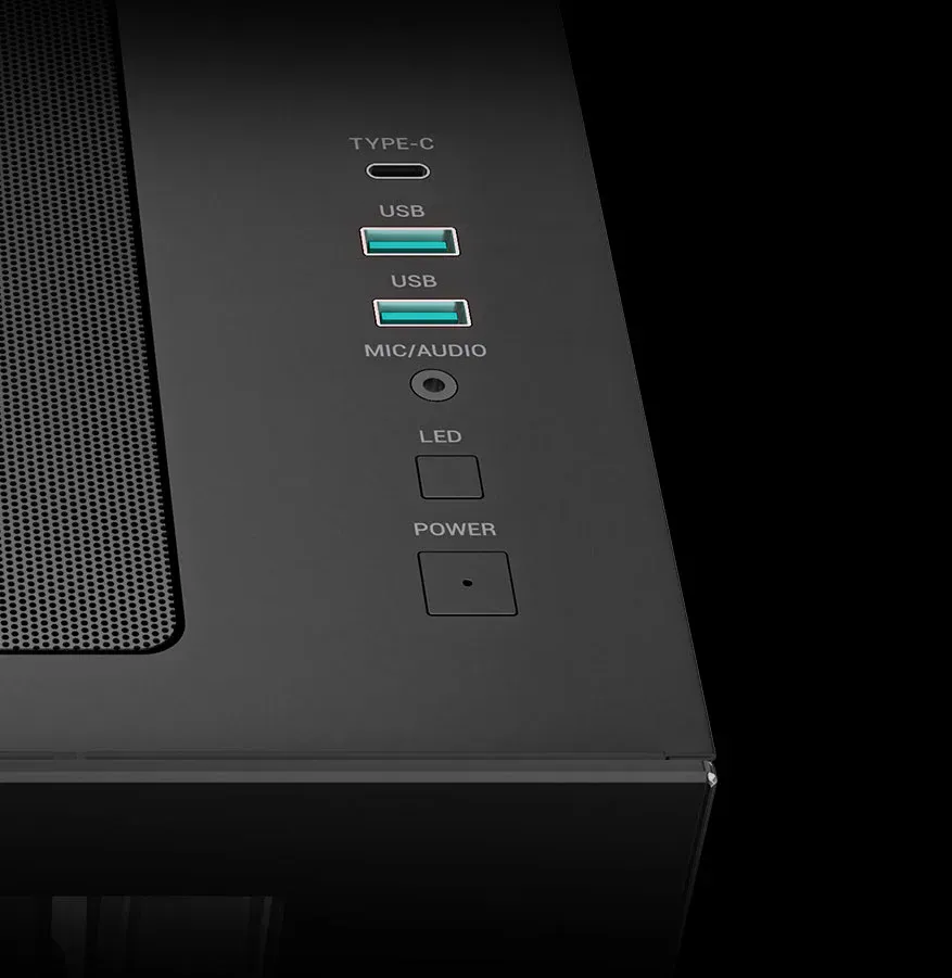 Deepcool CG530 4F Mid Tower Cabinet - Black overview 4