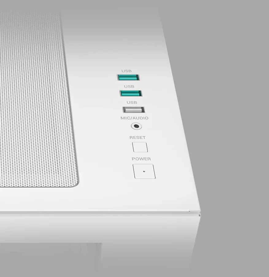 Deepcool CG530 Mid Tower Cabinet - White overview 3